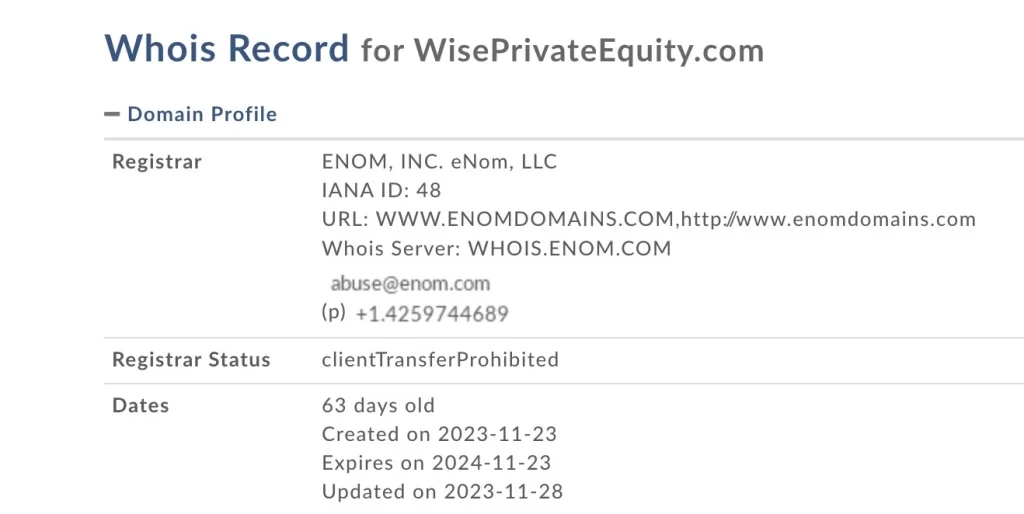 wiseprivateequity.com