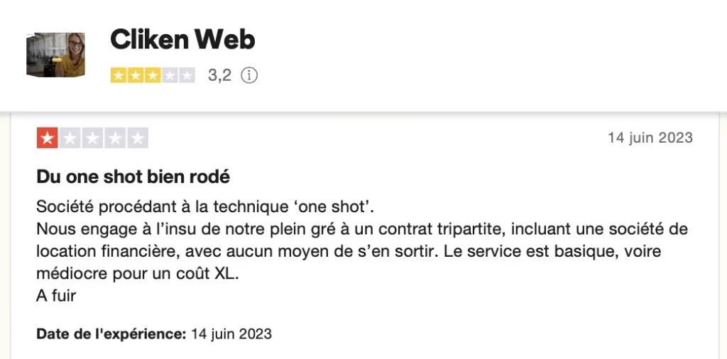Avis clic