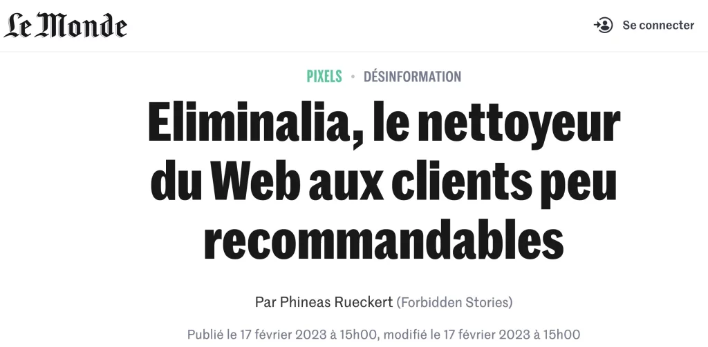 le monde nettoyage
