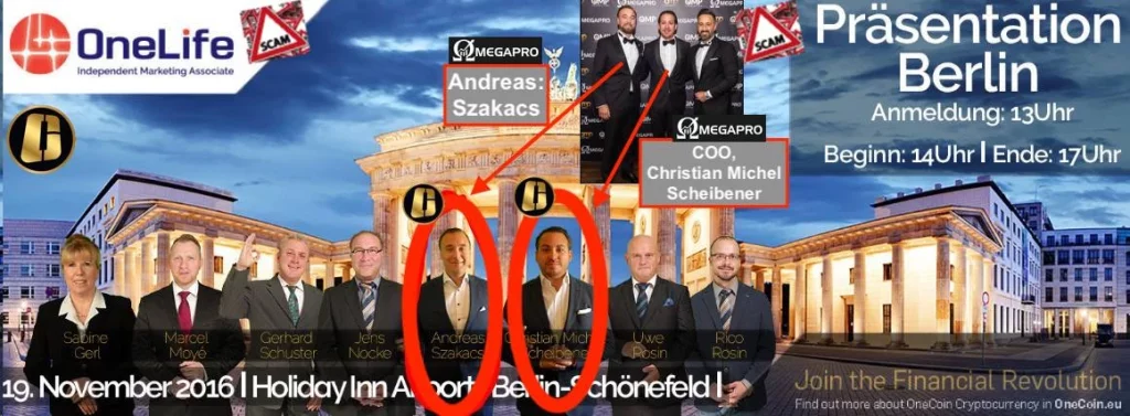 Christian Michel Scheibener Onecoin
