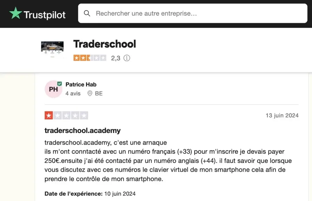 traderschool.academy avis
