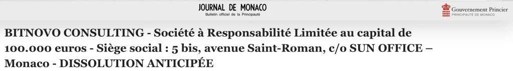 journal de monaco bitsacard