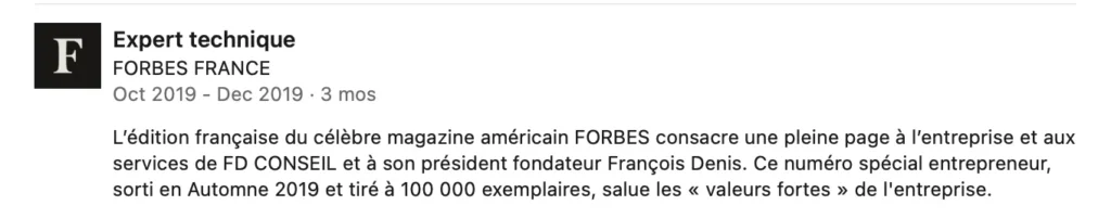 François Denis Forbes